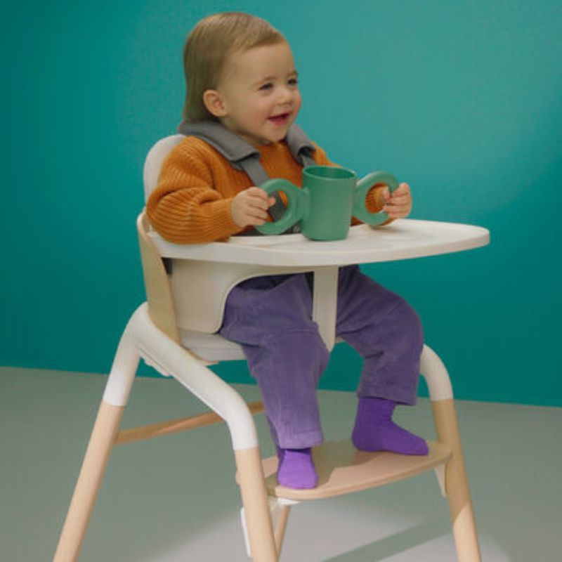 Giraffe High Chair Tray White