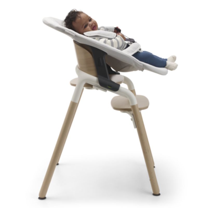 Giraffe High Chair Newborn Set Polar White