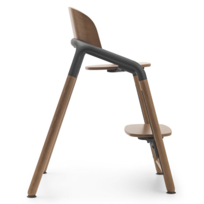 Giraffe Complete High Chair Set Warm Wood/Grey
