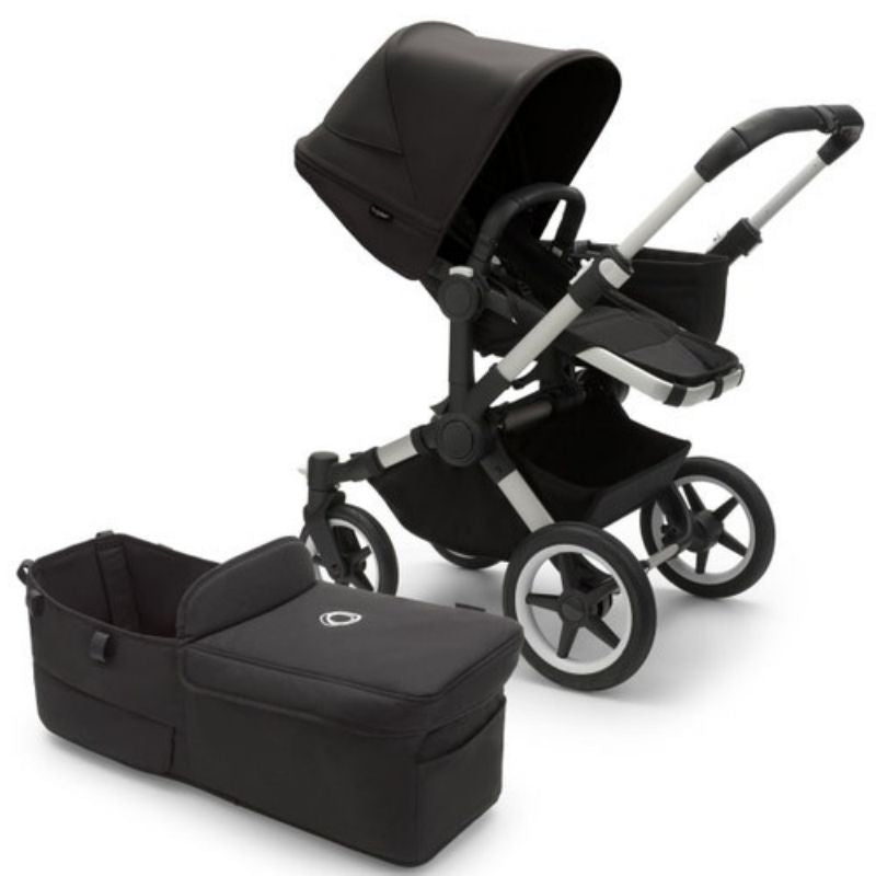 Donkey 5 Mono Complete Stroller Aluminum/Midnight Black