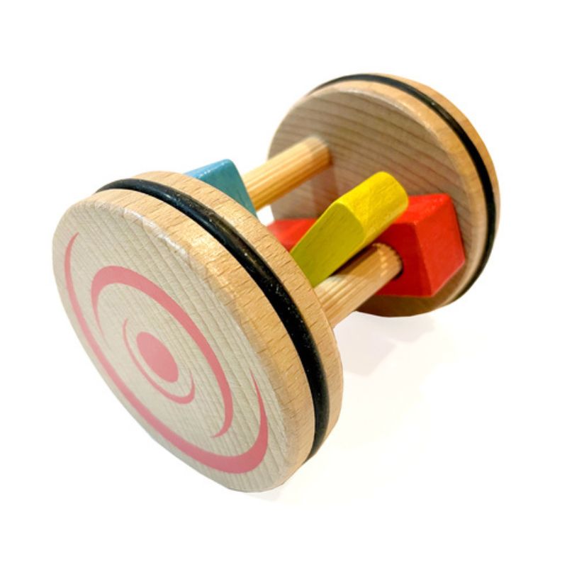 Wooden Click N Roll Push Toy