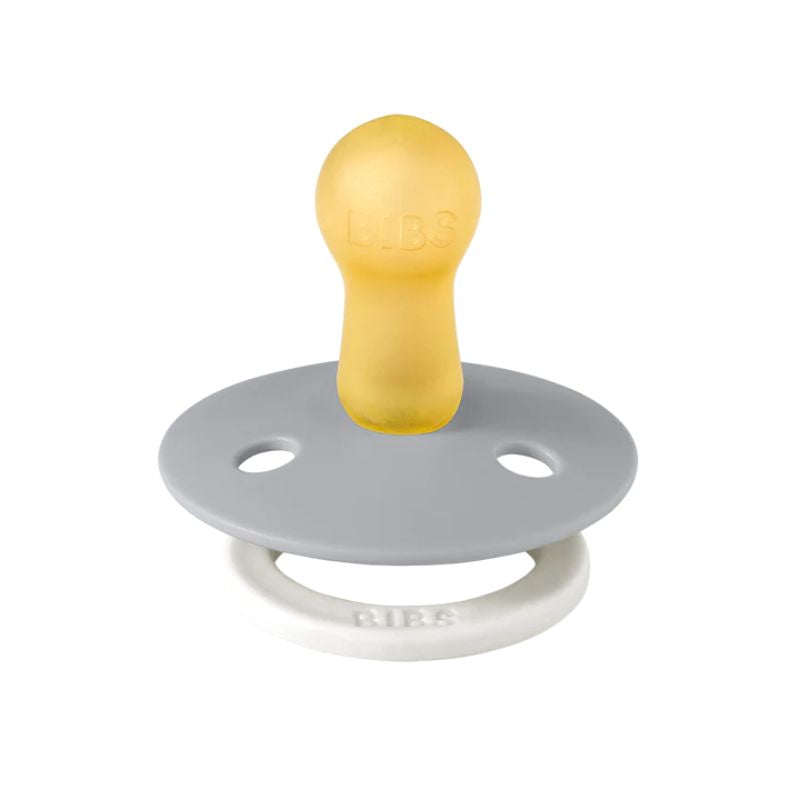 Glow In the Dark Natural Rubber Pacifier - 2 Pack Sage & Cloud Glow