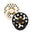 Polka - Black / Ivory