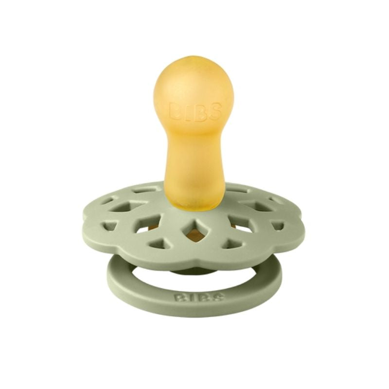Boheme Natural Rubber Pacifier - 2 Pack Sage/Cloud