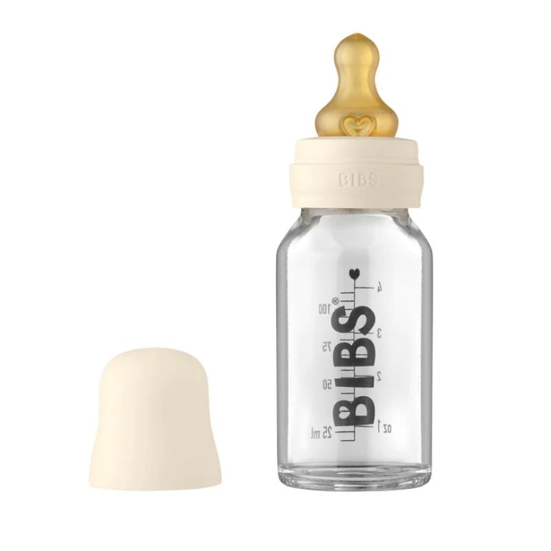 Glass Bottle Complete Set - 110ml Ivory