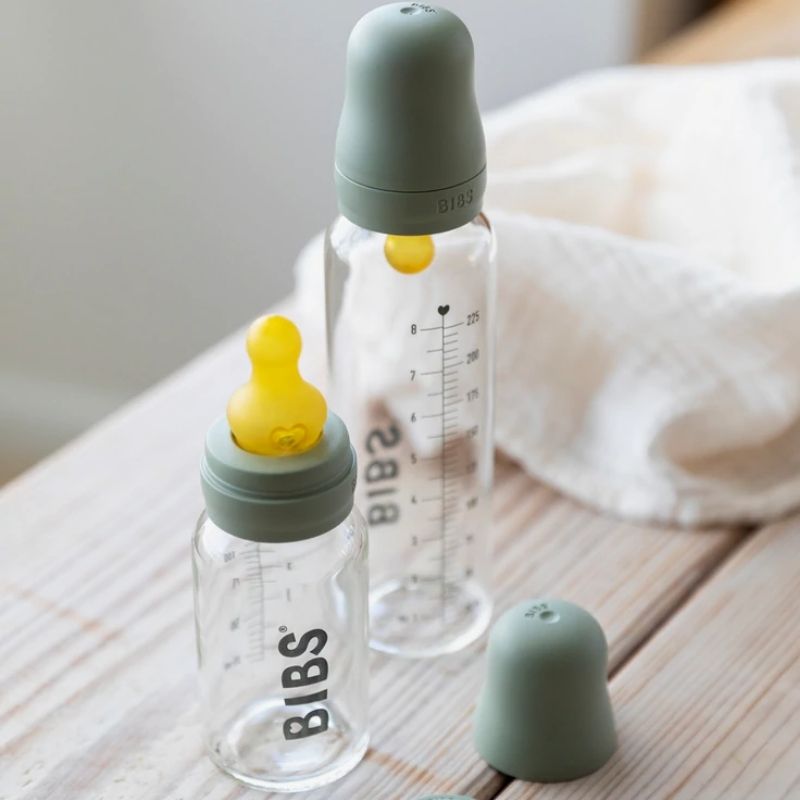 Glass Bottle Complete Set - 225ml Sage