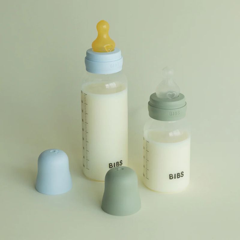 Baby Plastic Bottle Complete Set - Silicone