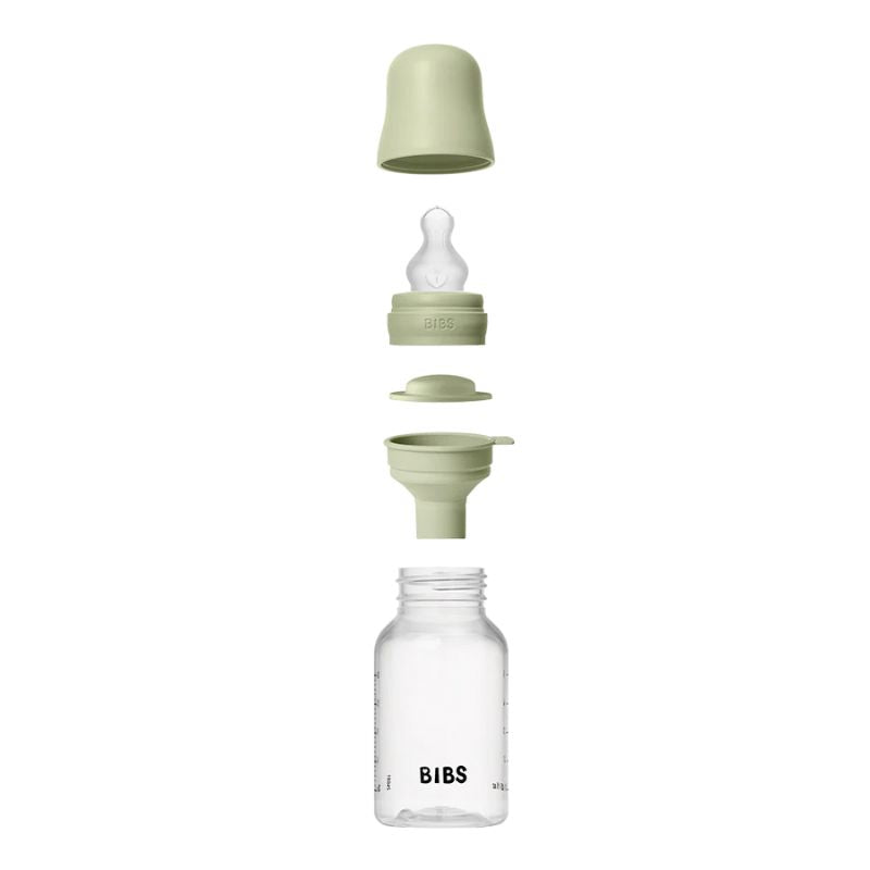 Baby Plastic Bottle Complete Set - Silicone