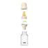 Baby Plastic Bottle Complete Set - Natural Rubber Latex