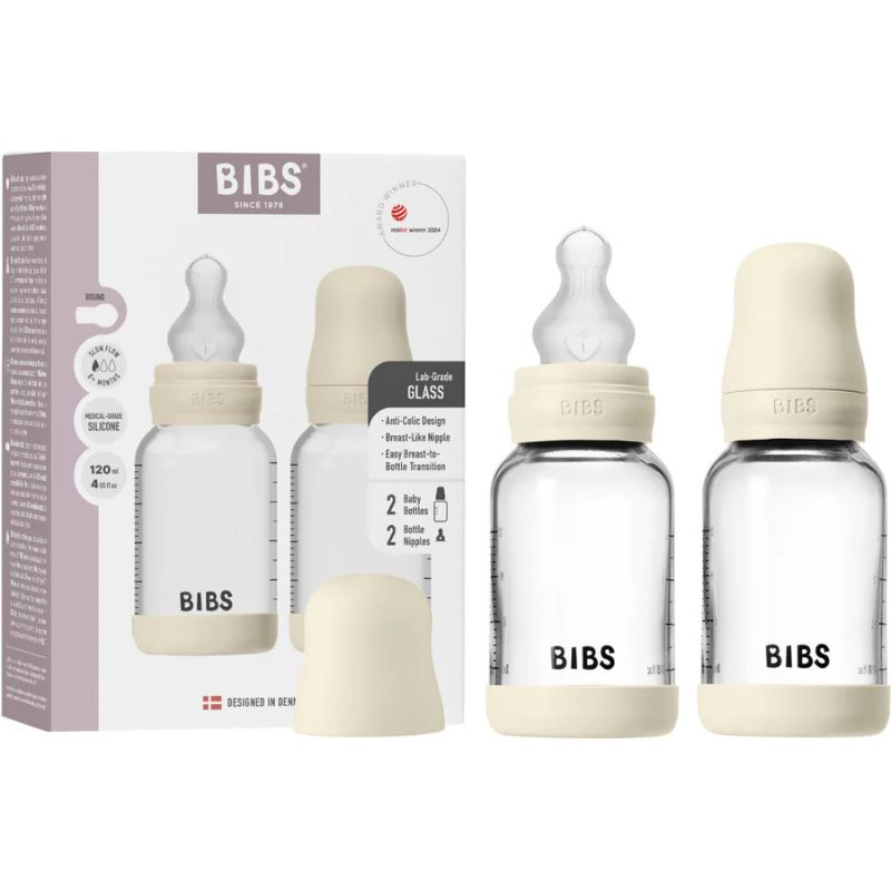 Glass Baby Bottle Set - 4oz