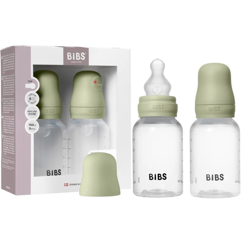 Glass Baby Bottle Set - 4oz