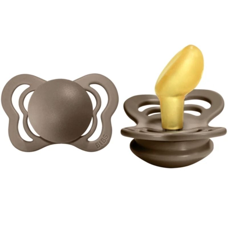 Couture Latex Pacifiers - 2 Pack Dark Oak