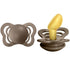 Couture Latex Pacifiers - 2 Pack Dark Oak