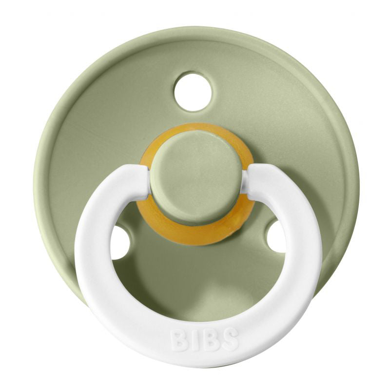 Glow In the Dark Natural Rubber Pacifier - 2 Pack sage glow