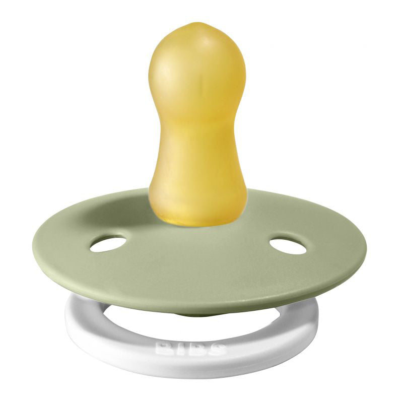 Glow In the Dark Natural Rubber Pacifier - 2 Pack sage glow
