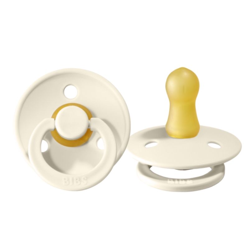 Natural Rubber Pacifier Combo - 2 Pack Petrol & Ivory