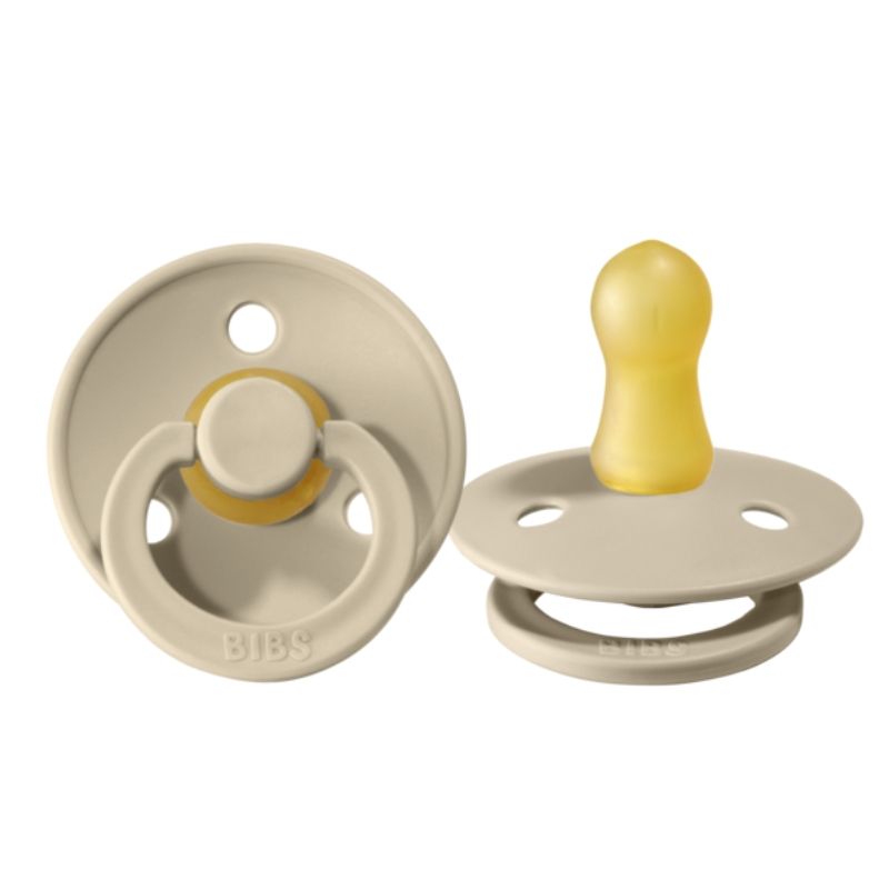 Natural Rubber Pacifier Combo - 2 Pack Sand & Iron