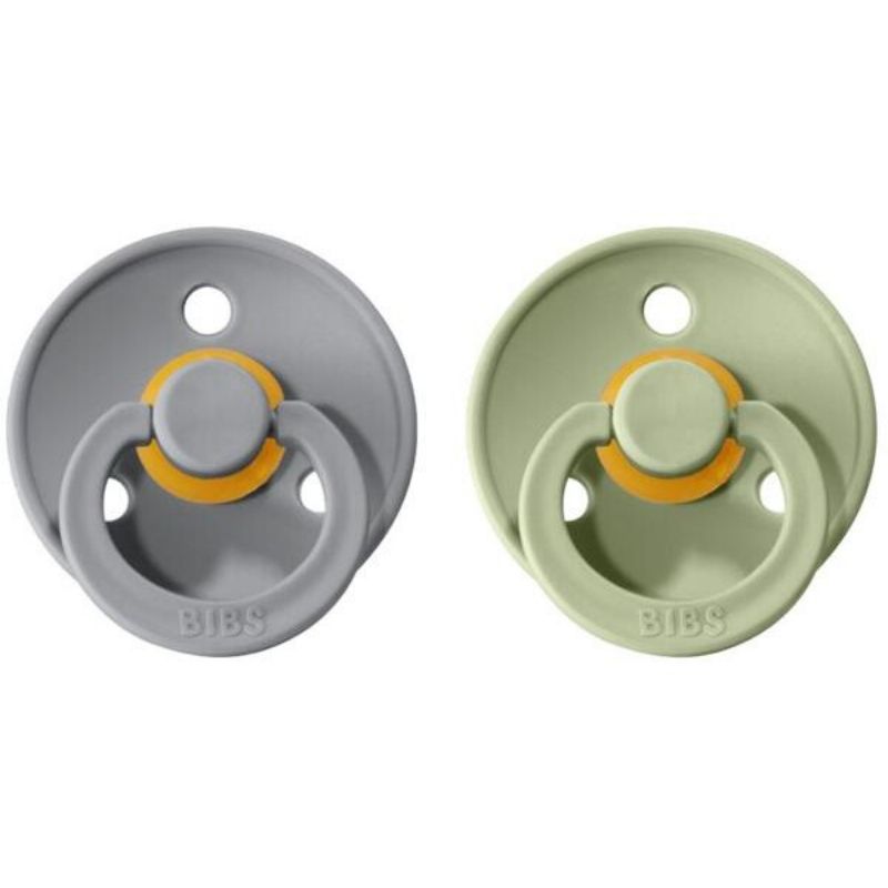 Natural Rubber Pacifier Combo - 2 Pack Cloud & Sage