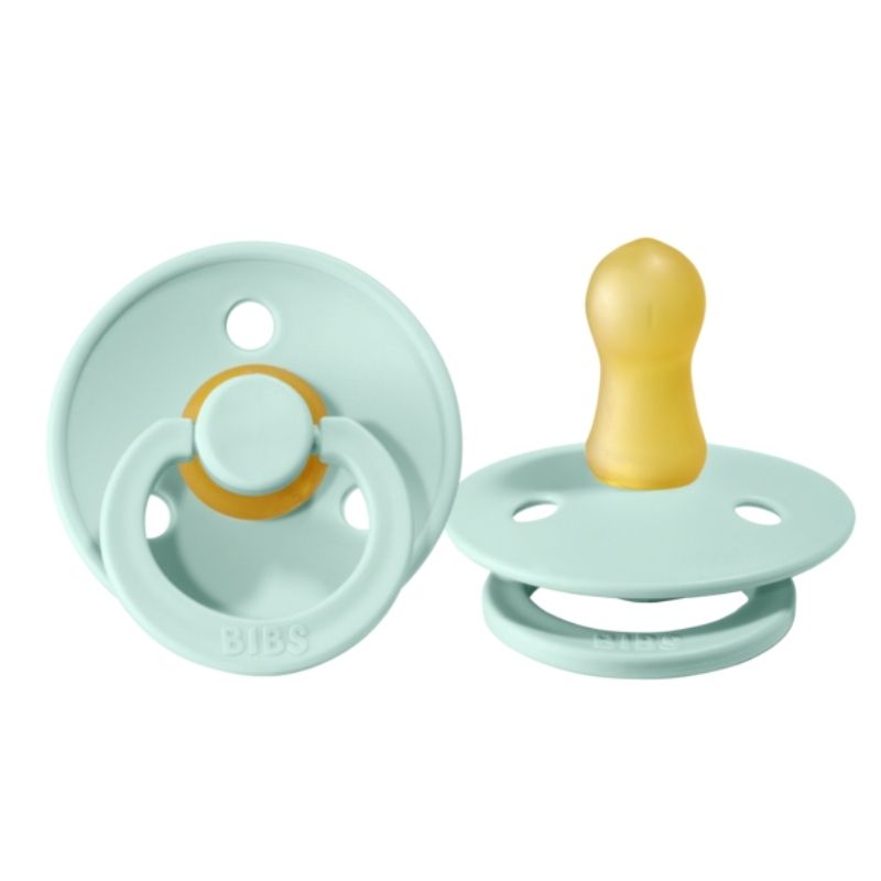 Natural Rubber Pacifier Combo - 2 Pack Mint & Mint