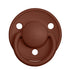 De Lux Natural Rubber Latex Pacifier - 2 Pack Rust