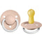 De Lux Natural Rubber Latex Pacifier - 2 Pack Blush Night