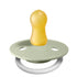 De Lux Natural Rubber Latex Pacifier - 2 Pack Sage Night and Cloud Night