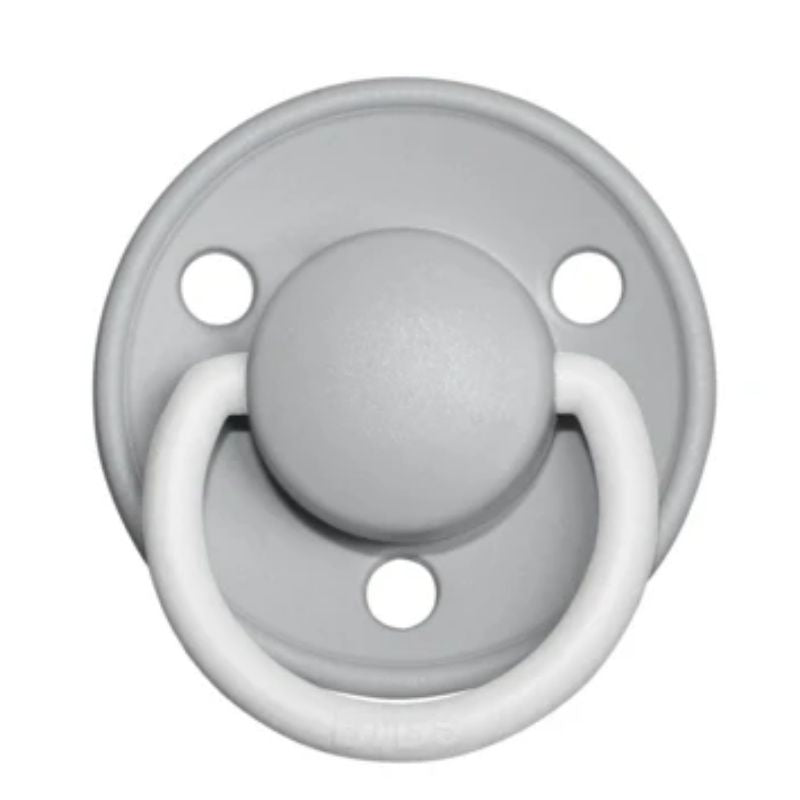 De Lux Natural Rubber Latex Pacifier - 2 Pack Sage Night and Cloud Night