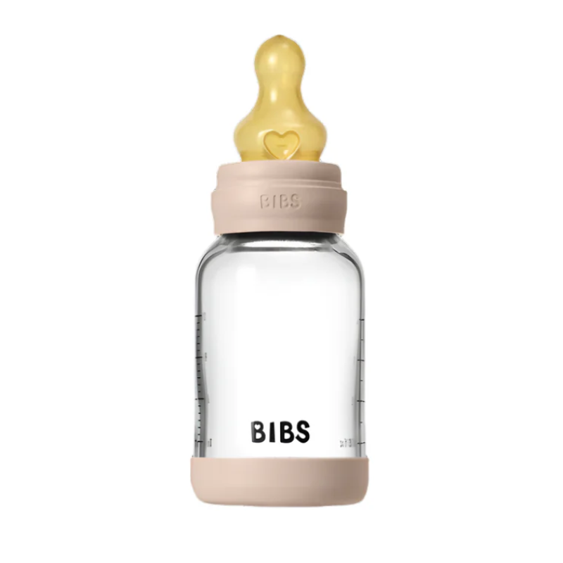 Baby Glass Bottle Set Latex