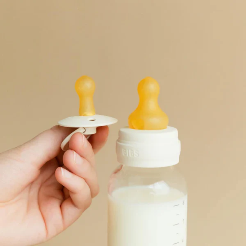 Baby Glass Bottle Set Latex