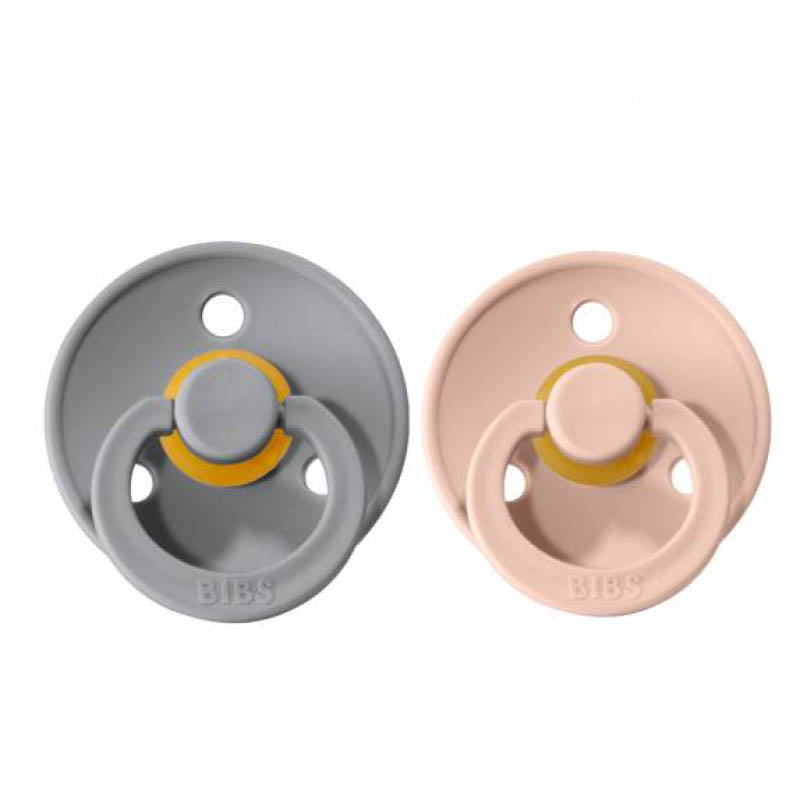 Natural Rubber Pacifier Combo - 2 Pack Cloud & Blush