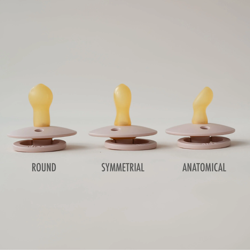 Glow In the Dark Natural Rubber Pacifier - 2 Pack