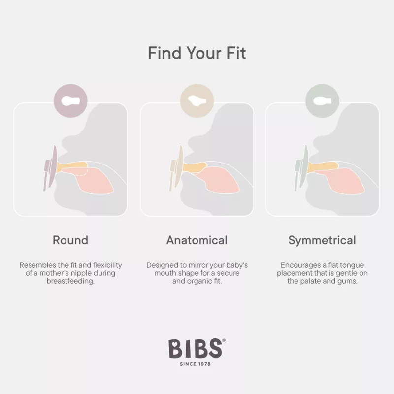 Try-It Colour Latex Pacifier - 3 Pack