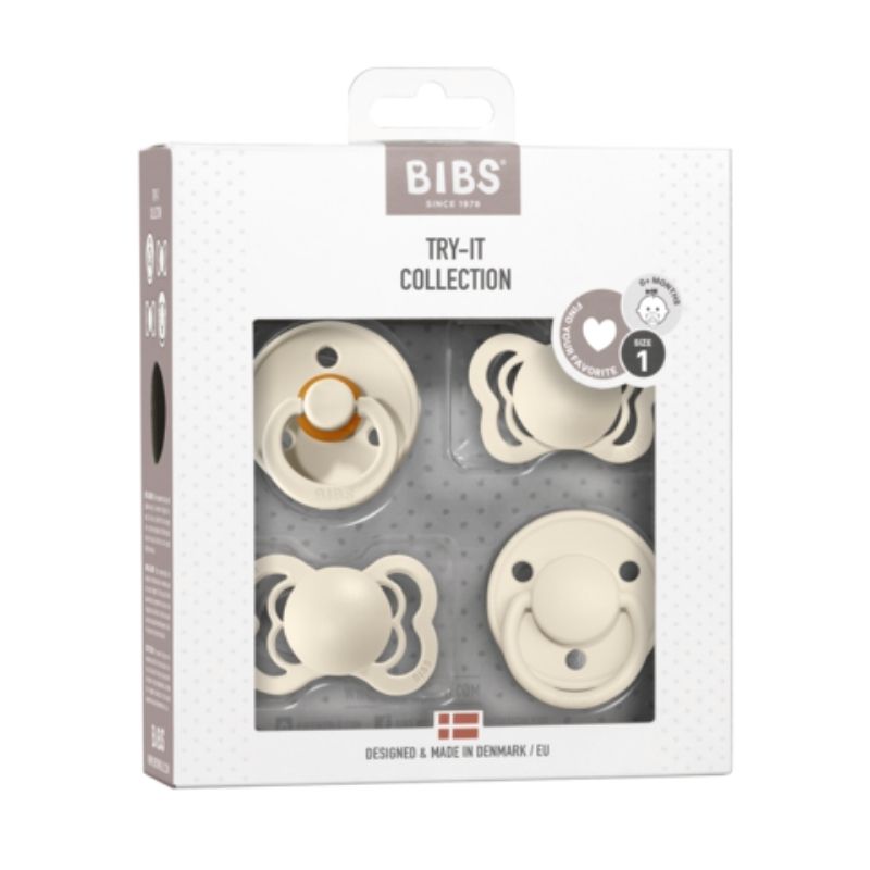 Try-it Pacifier Collection Ivory