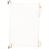 Retractable Safety Gate White