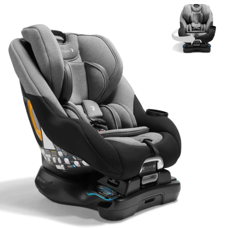 Baby Jogger City Turn Convertible Car Seat Onyx Black