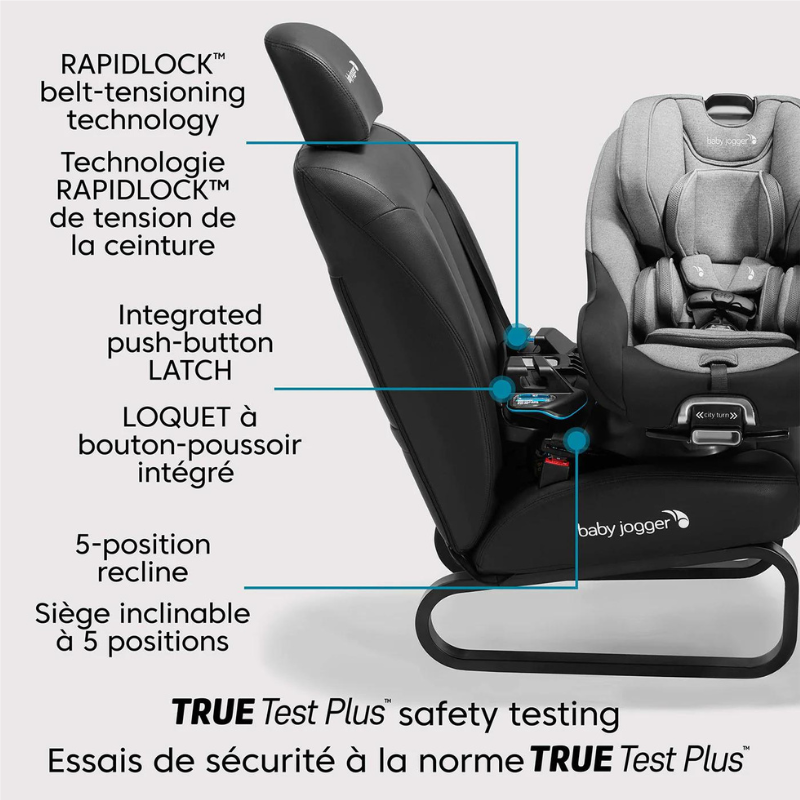 baby jogger city turn crash test City Turn Rotating Convertible Car Seat | Snuggle Bugz