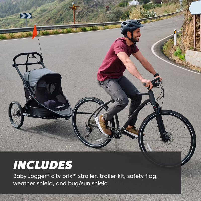 City Prix Jogger x Bike Trailer x Shield Bundle