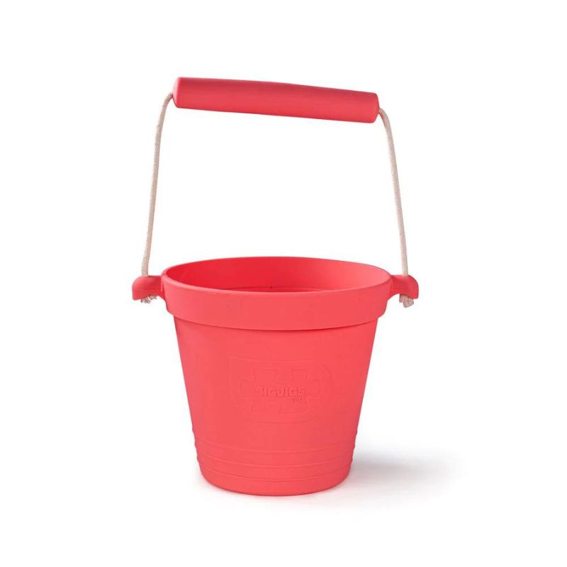 Silicone Activity Bucket Coral Pink