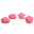 Silicone Character Sand Moulds Coral Pink