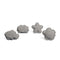 Silicone Character Sand Moulds Stone Grey