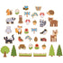 35 Piece Magnet Set Woodland