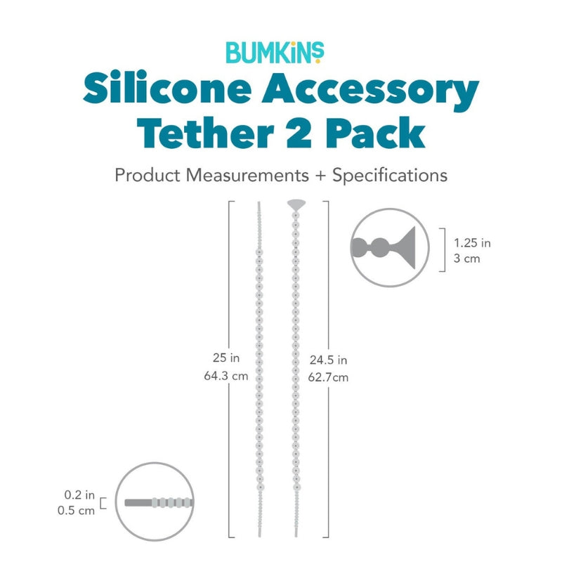 Silicone Accessory Tether 2-Pack
