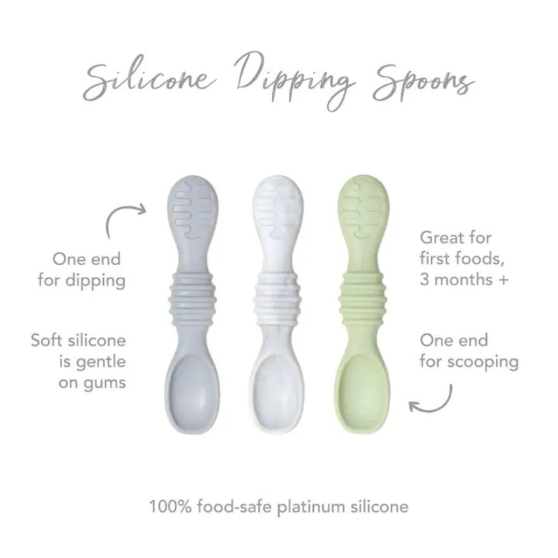 Silicone Dipping Spoons - 3 Pack