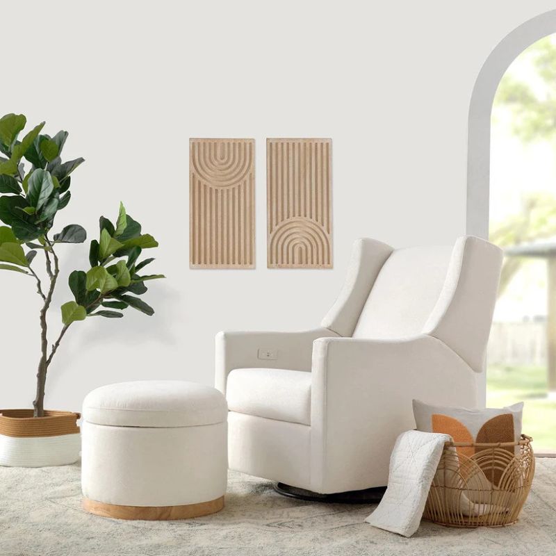 Kiwi Electronic Glider Recliner w/ USB Port