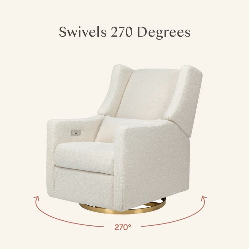 Kiwi Electronic Glider Recliner w/ USB Port