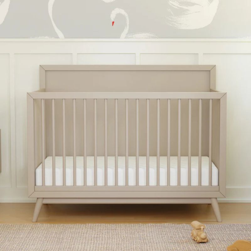 Palma Mid-Century 4-in-1 Convertible Crib