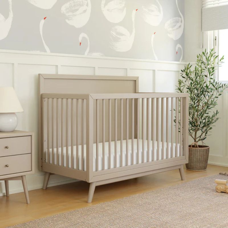 Palma Mid-Century 4-in-1 Convertible Crib