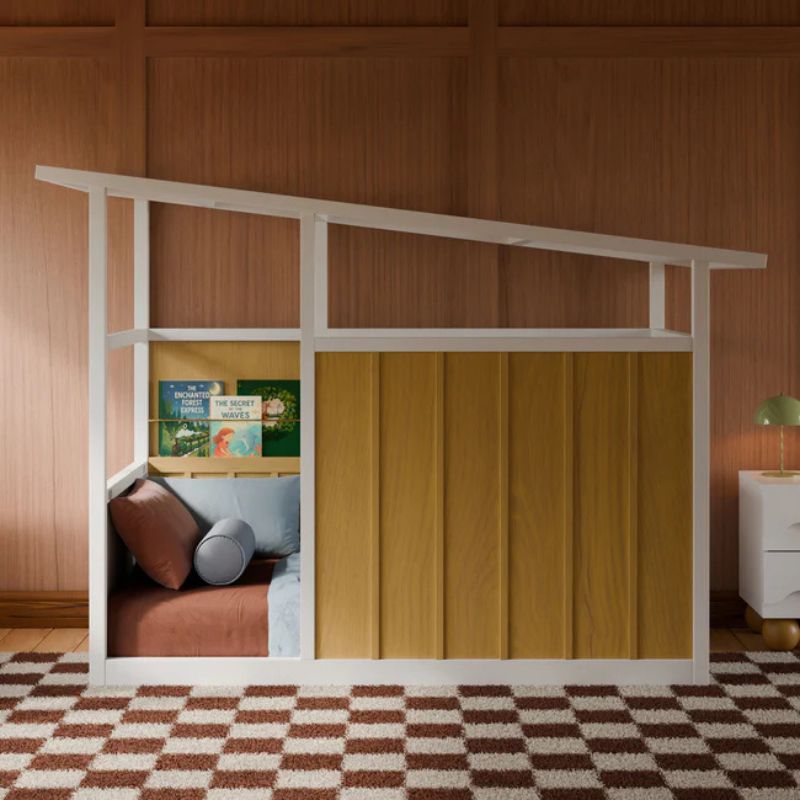 Palma Mid-Century House Twin Bed