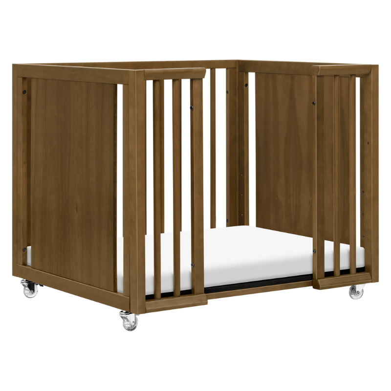 Palma 8-in-1 Convertible All-Stages Crib with Bassinet & Toddler Bed Kits
