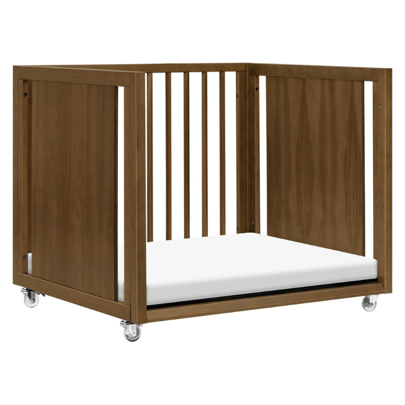 Palma 8-in-1 Convertible All-Stages Crib with Bassinet & Toddler Bed Kits